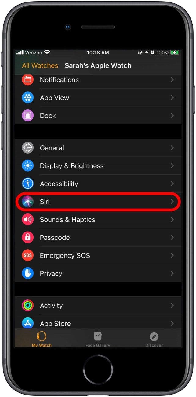 siri apple watch 2