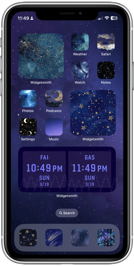cute aesthetic app icons