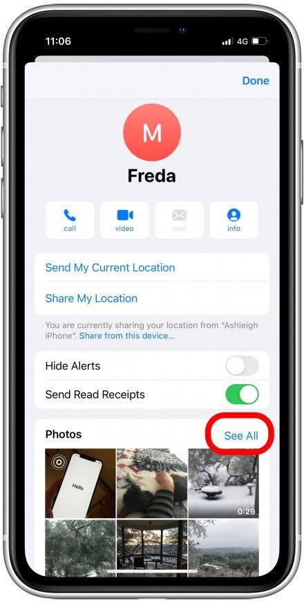 How To Save Photos From An IPhone Message Or Email