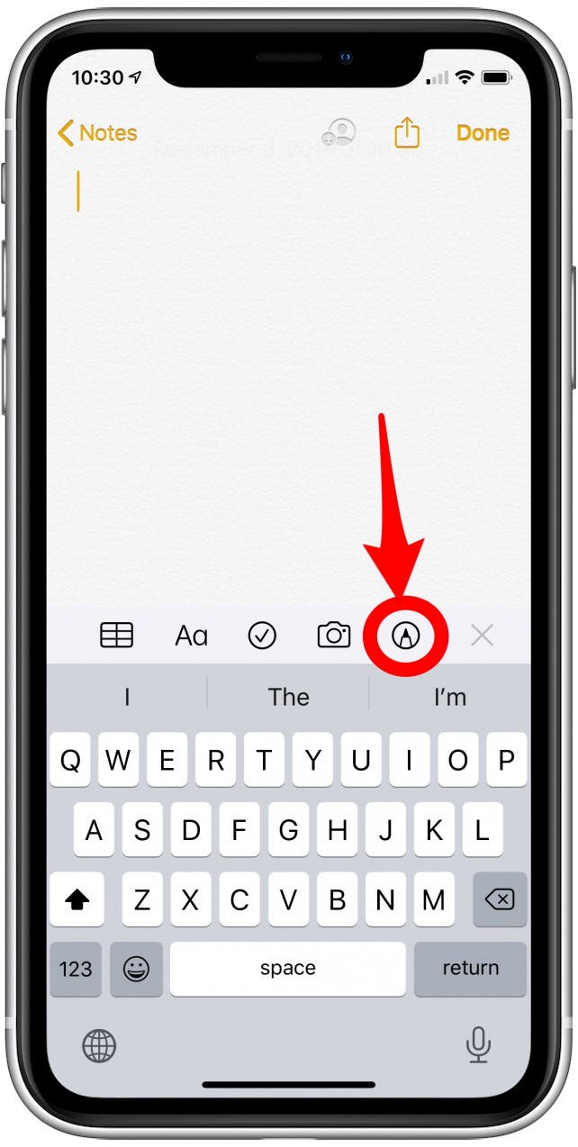 Draw or write in Notes on iPhone - Apple Support