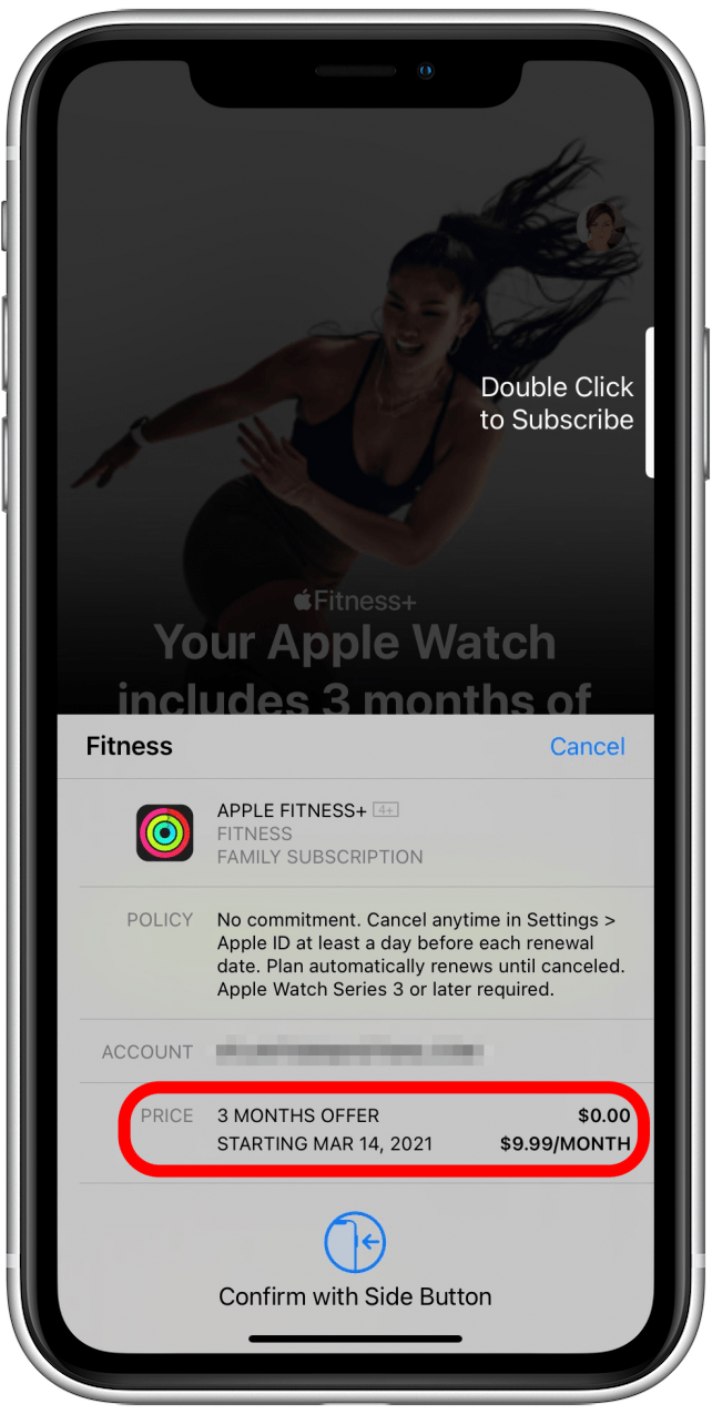 Apple exercise subscription 2025
