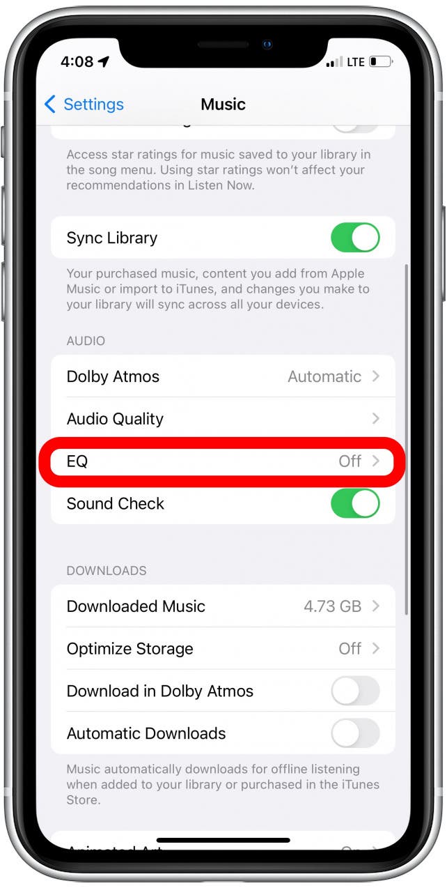 Instrument katolsk Ti How to Adjust iPhone Audio Settings with iPhone Equalizer