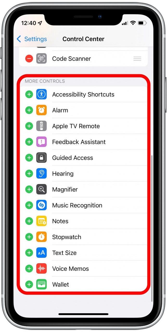 adjust text size on iPhone just one app