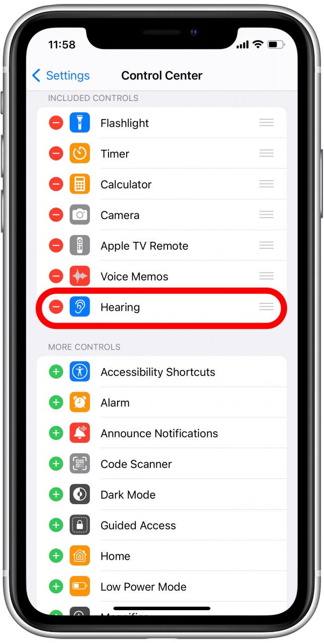 Airpods as hearing aids Step 1.4 - Confirm Included Controls