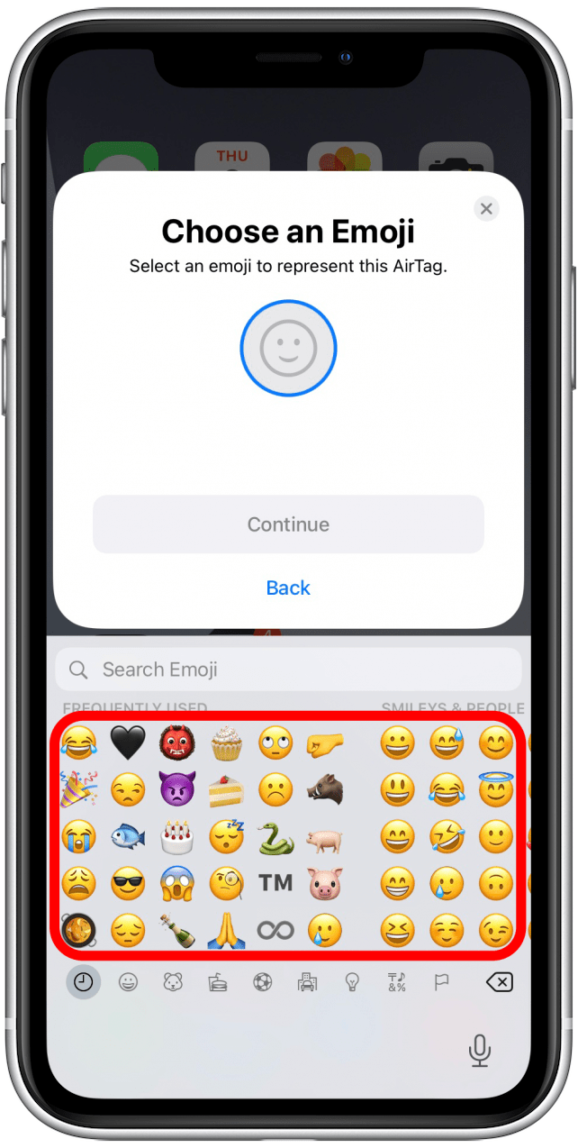 Set emoji
