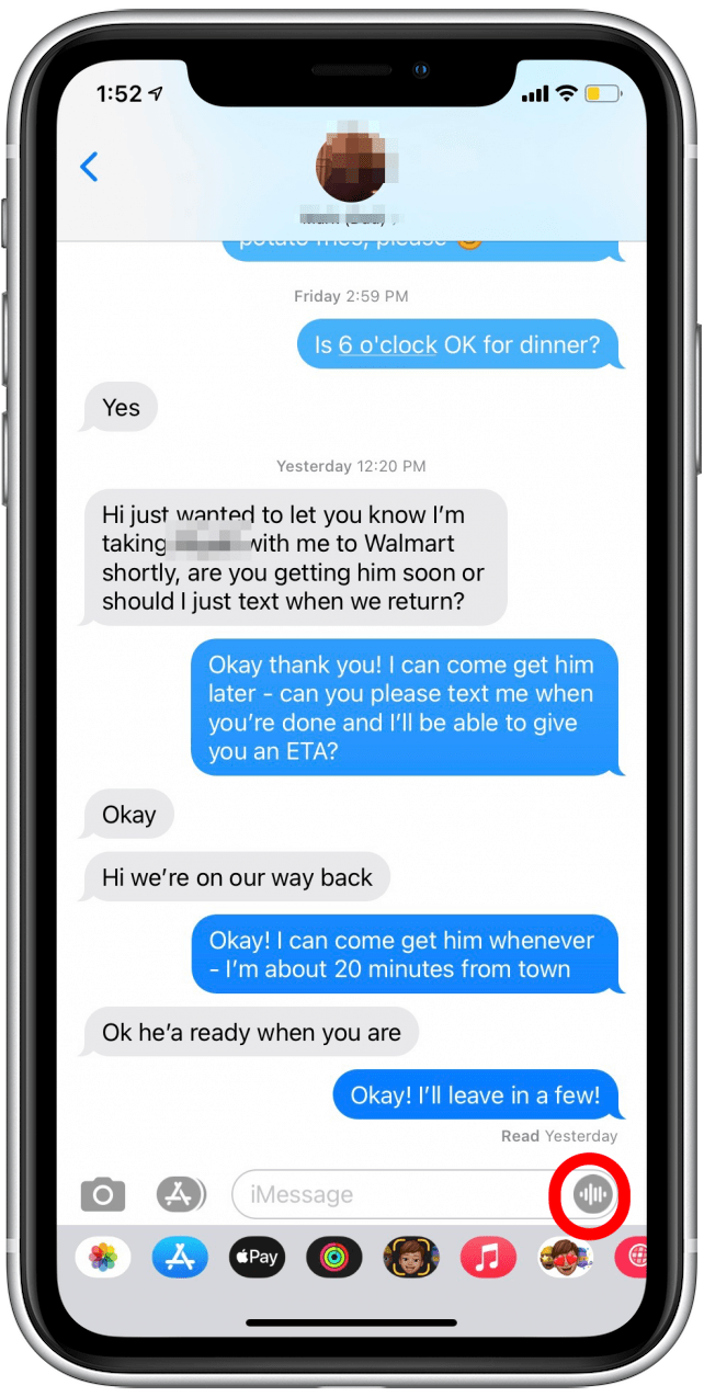 How To Send Receive Audio Text Messages On Your Iphone
