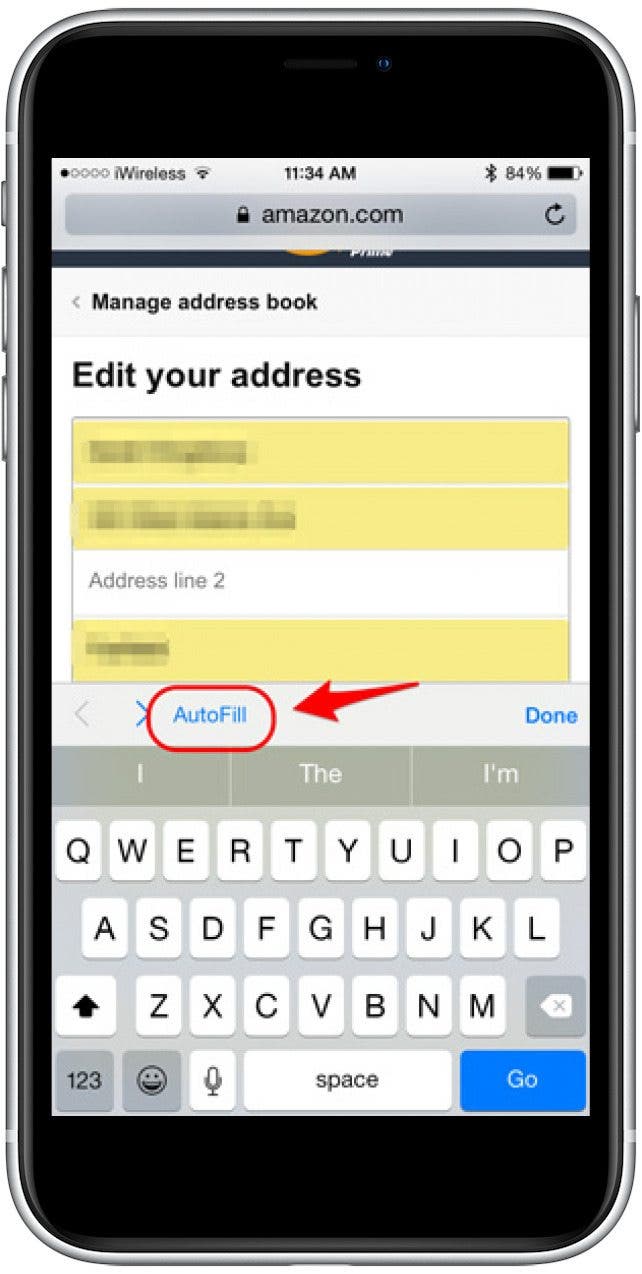autofill your username and password in safari on iphone
