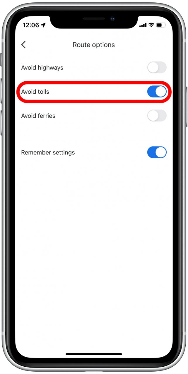 How to Avoid Toll Roads on Apple & Google Maps on iPhone