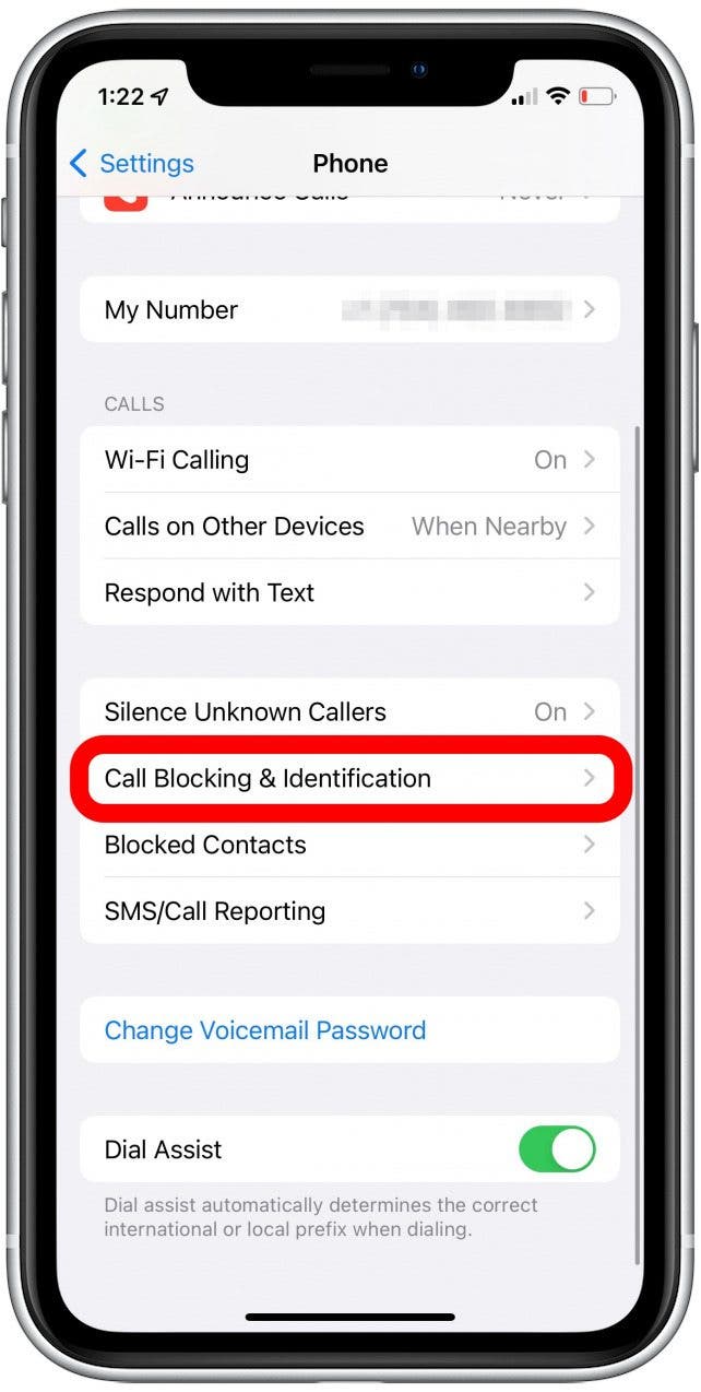 how to block unknown callers on iphone 14