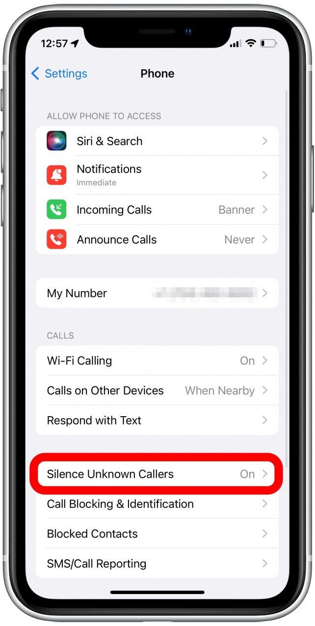 block caller on iphone