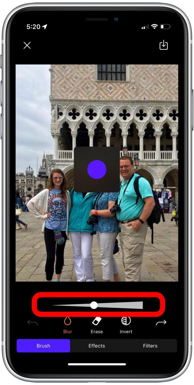 How to Blur a Picture or Part of a Picture on iPhone