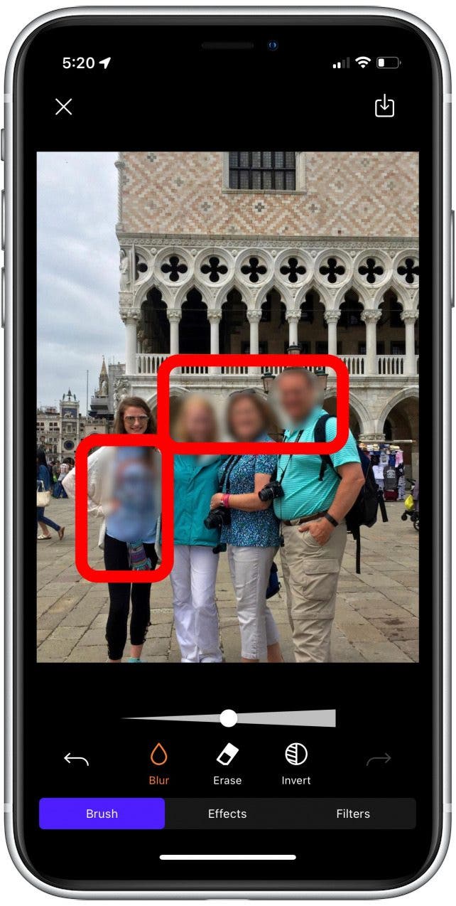 How to Blur a Picture or Part of a Picture on iPhone