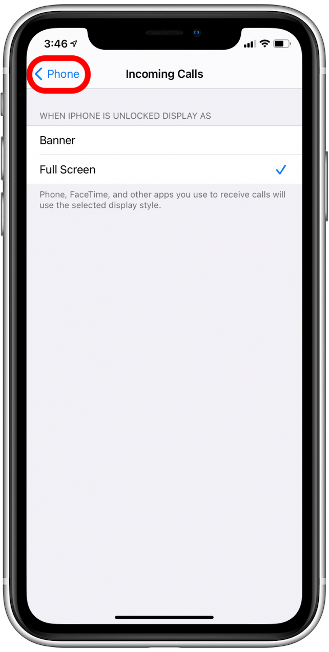 How to Get Back FullScreen Call Notifications in iOS 14