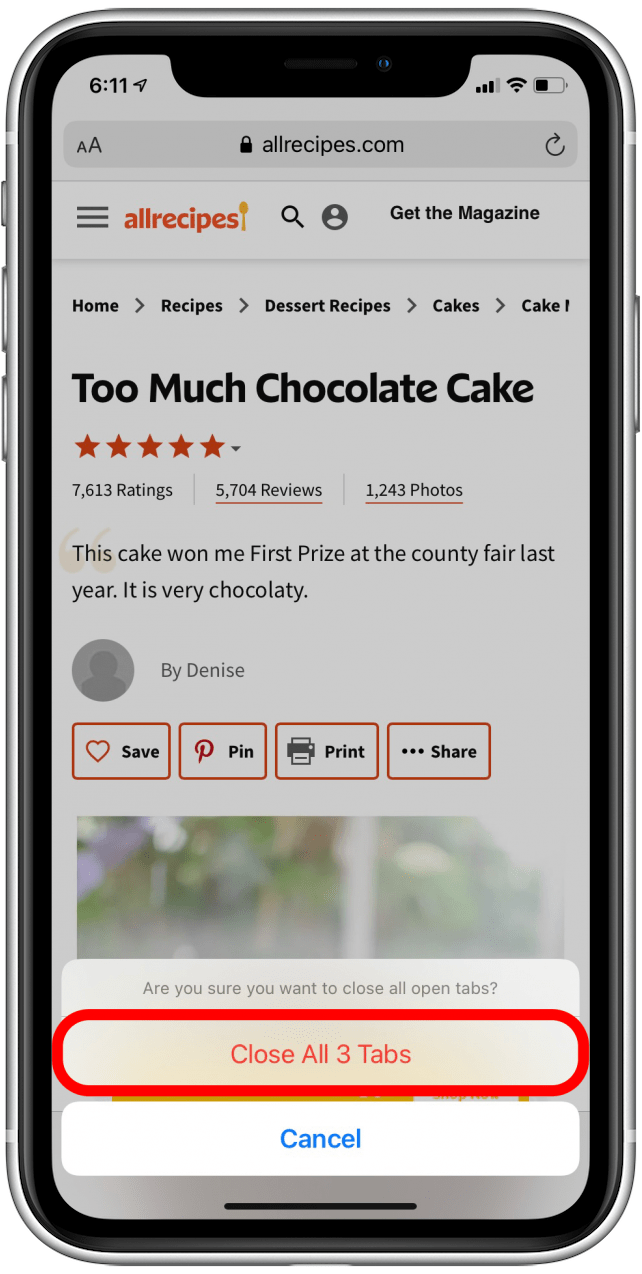 Confirm Close All [#] Tabs
