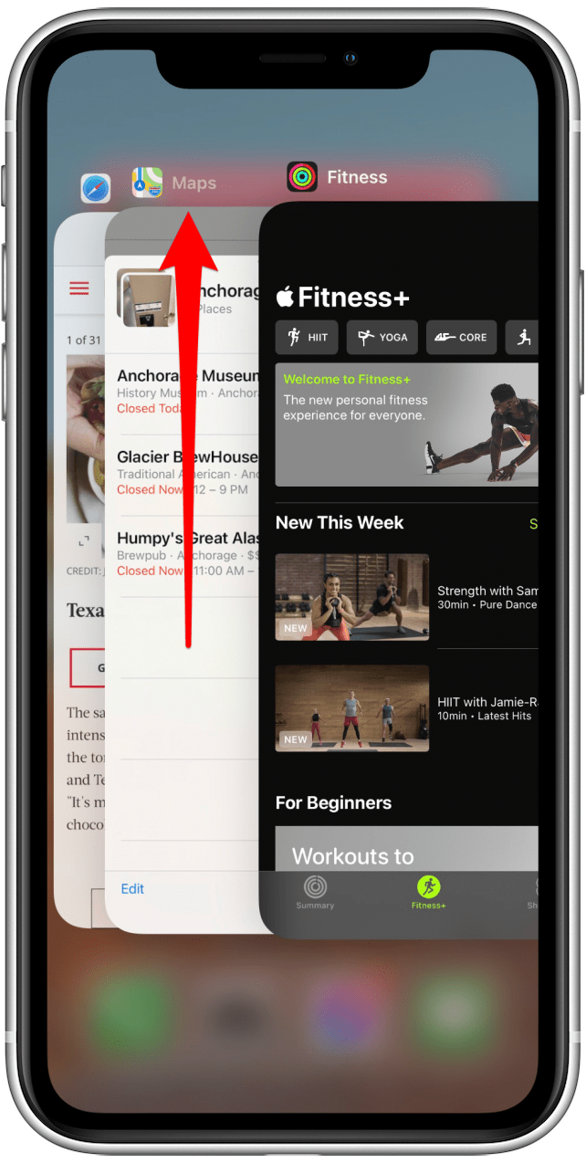 how to close screens iphone 12