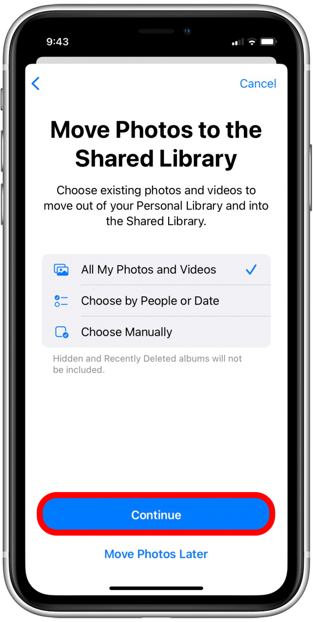 How to Share All Your Photos to the Shared Photo Library in iCloud