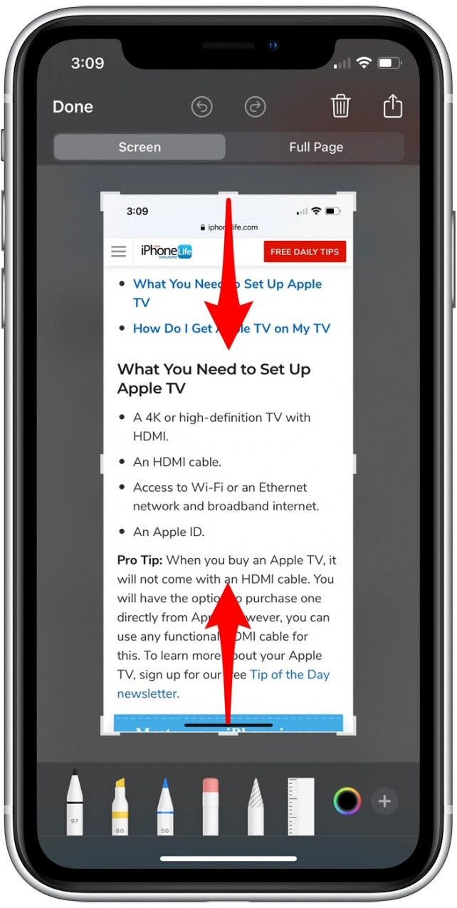 How to Crop a Screenshot on iPhone before Saving or Sharing