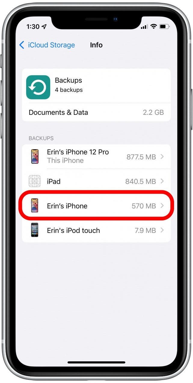 How to Clear iCloud Storage Delete iCloud Backups