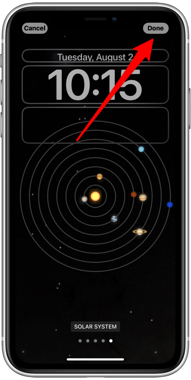 How to Set Up Astronomy Lock Screen Wallpapers on iPhone