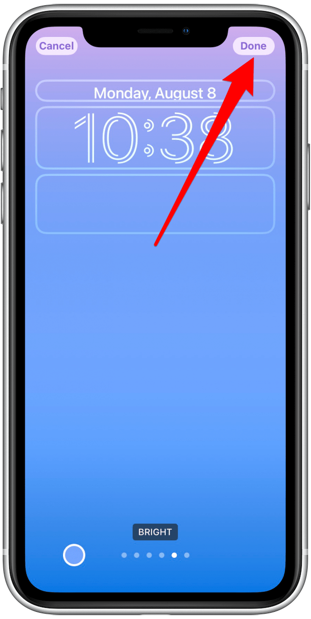 How to edit lock screen on iphone
