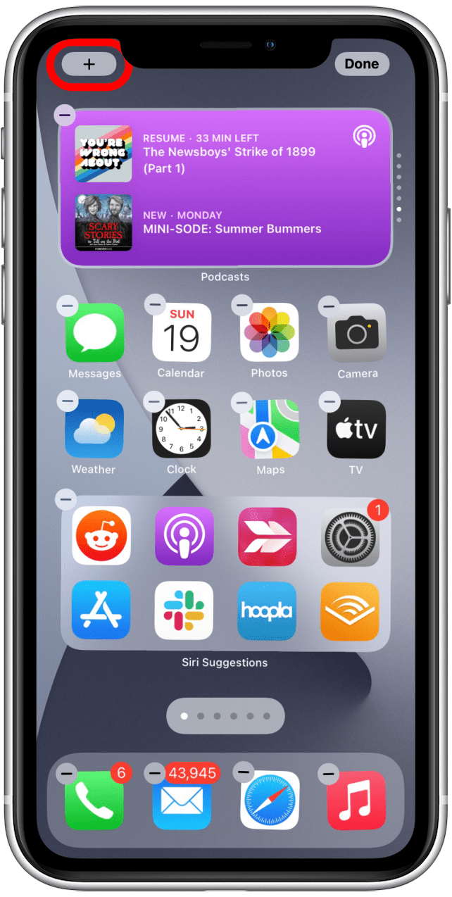 how to add favourite contacts widget on iphone