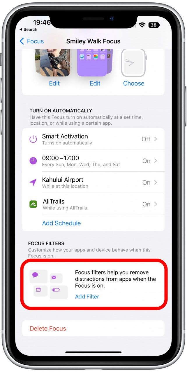 How to Set Up iPhone Focus Filters (iOS 16)