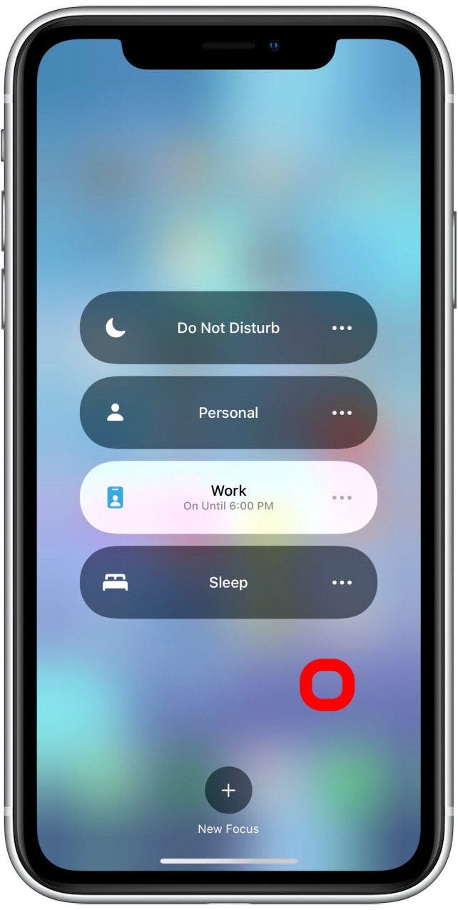How to Turn On iPhone Focus Mode