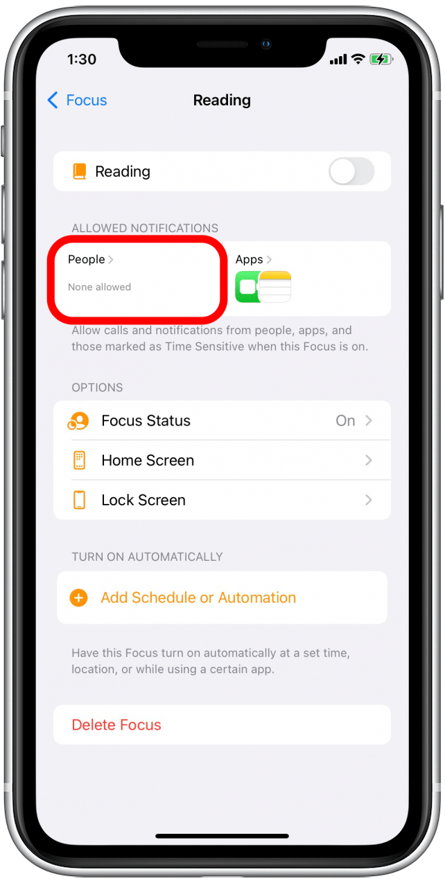 ios safari focus not working Tap People