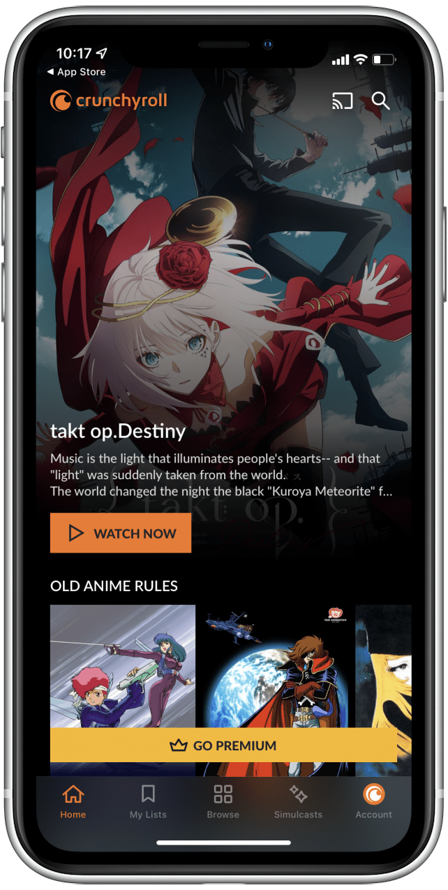 free movies on Apple TV - Crunchyroll