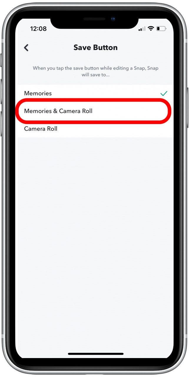 How to Save Snapchat Pictures on iPhone