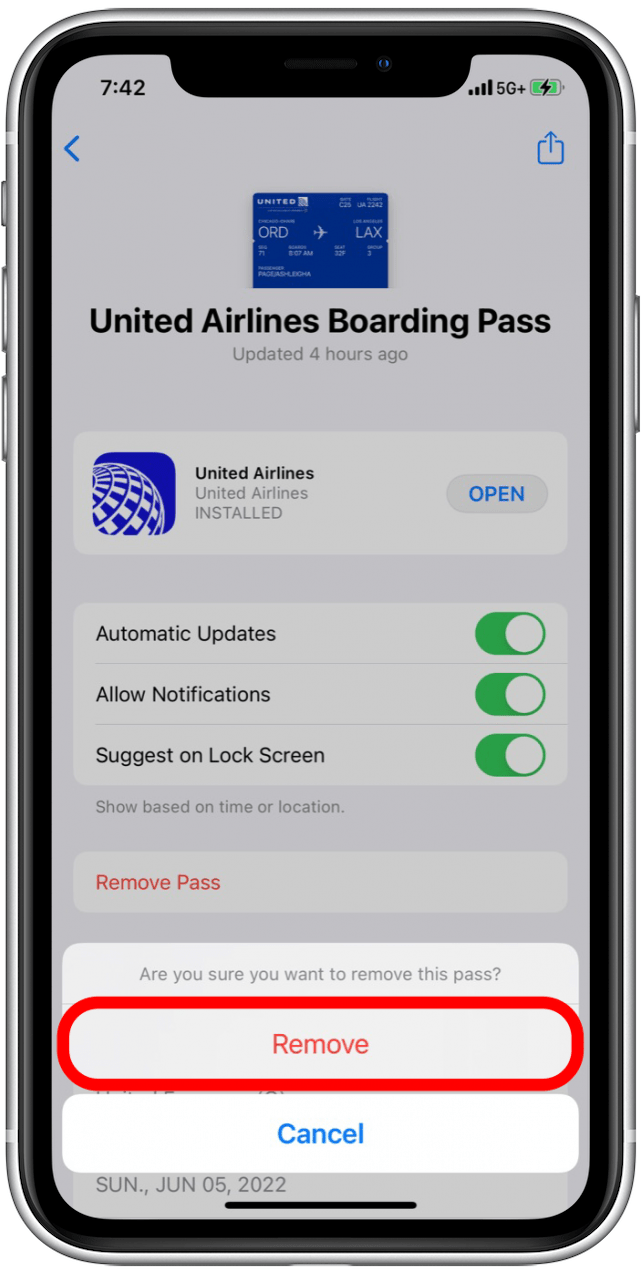 How to Add a Boarding Pass to Apple Wallet