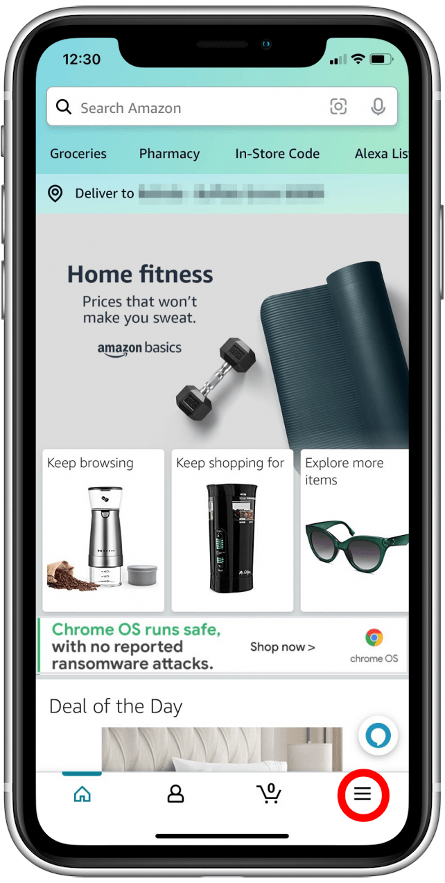 Accessing your Amazon wish lists 