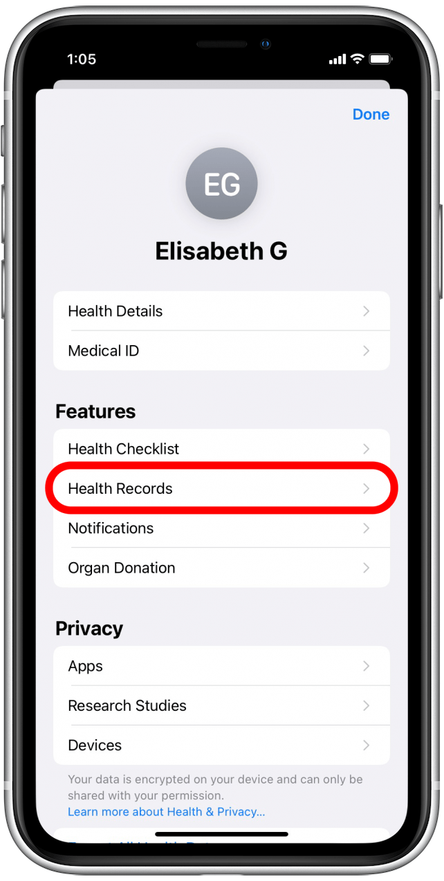 Health records
