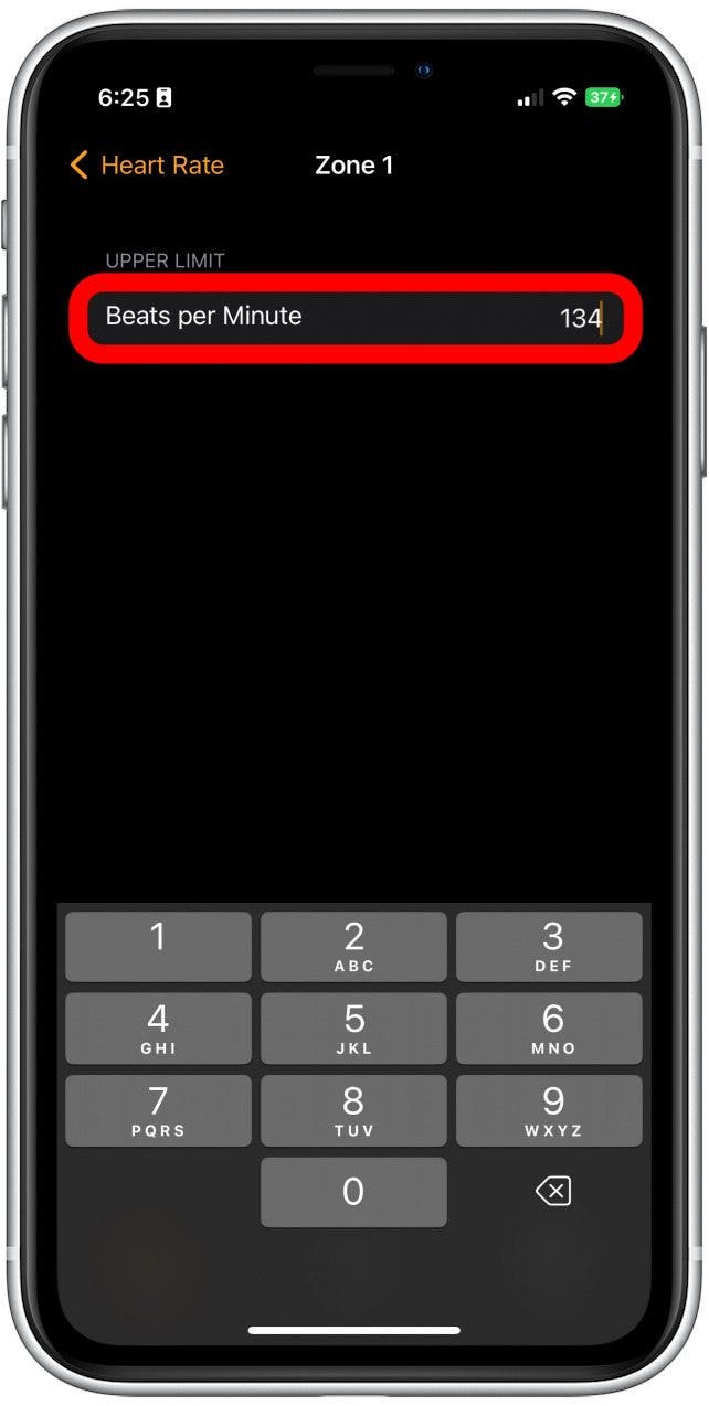 Then, enter in a new number.