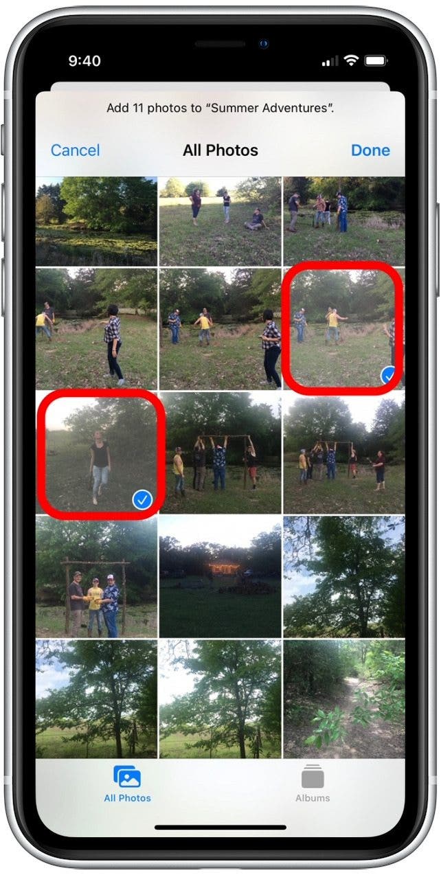 How to Make Folders for Photo Albums on iPhone in the Photos App (2023)