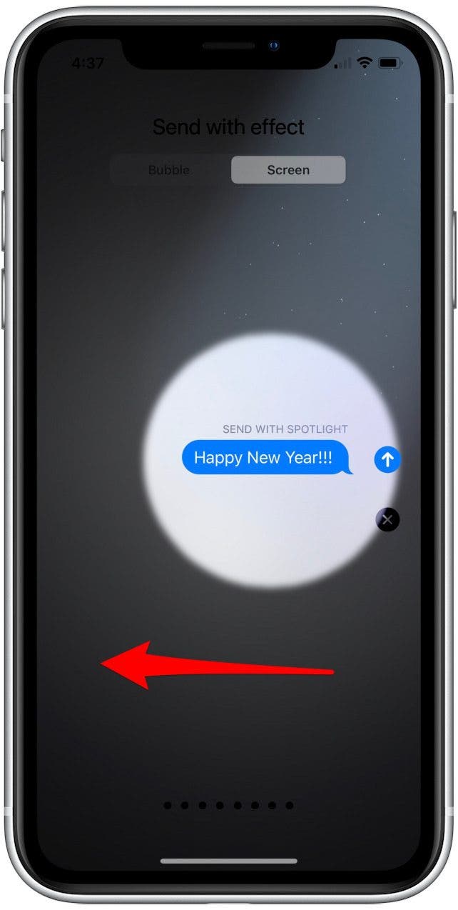 How to Send Fireworks on iPhone