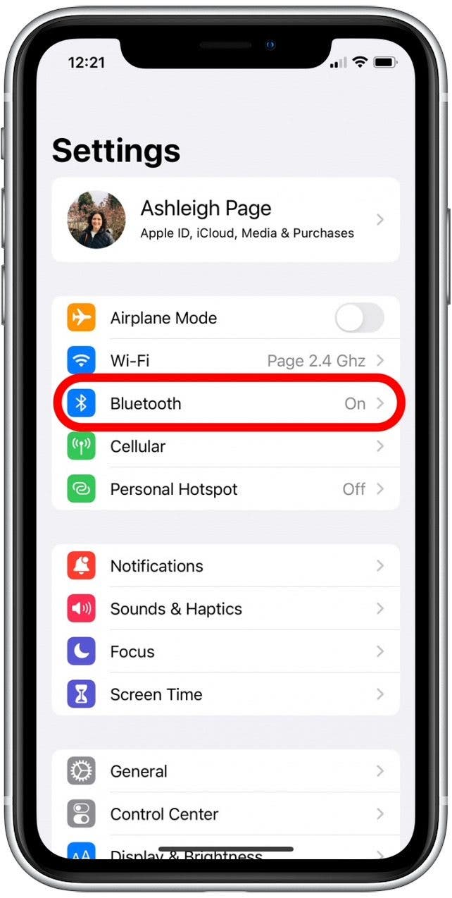 How to disconnect bluetooth headphones from iphone