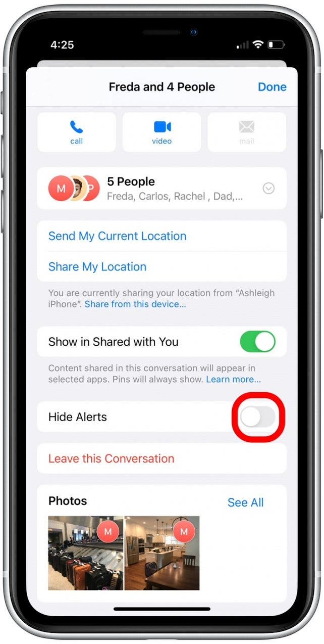 How to Mute a Group Text on iPhone