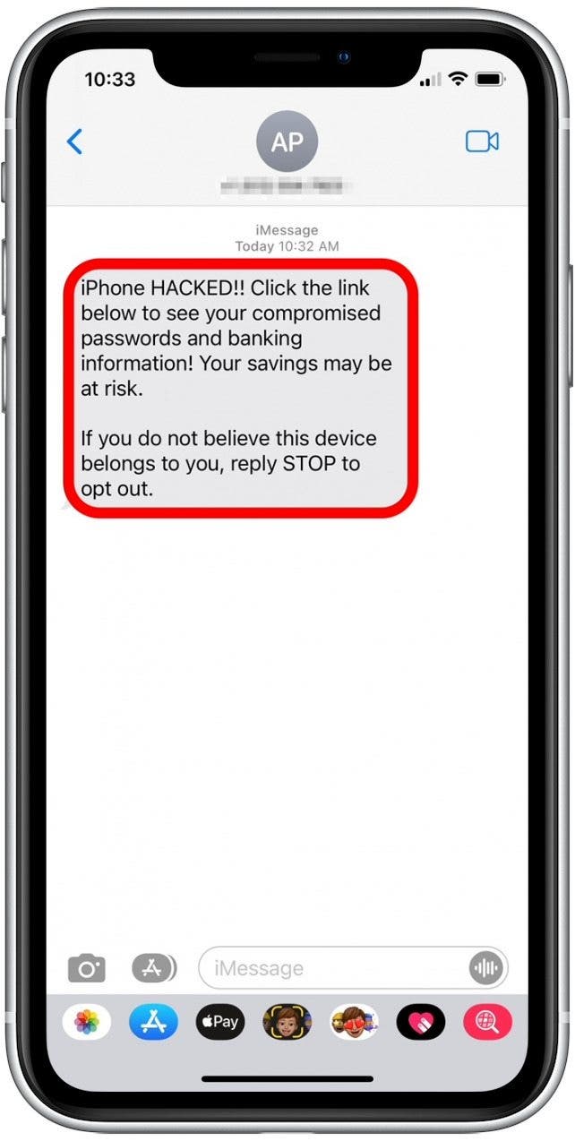 how to report spam messages on iphone