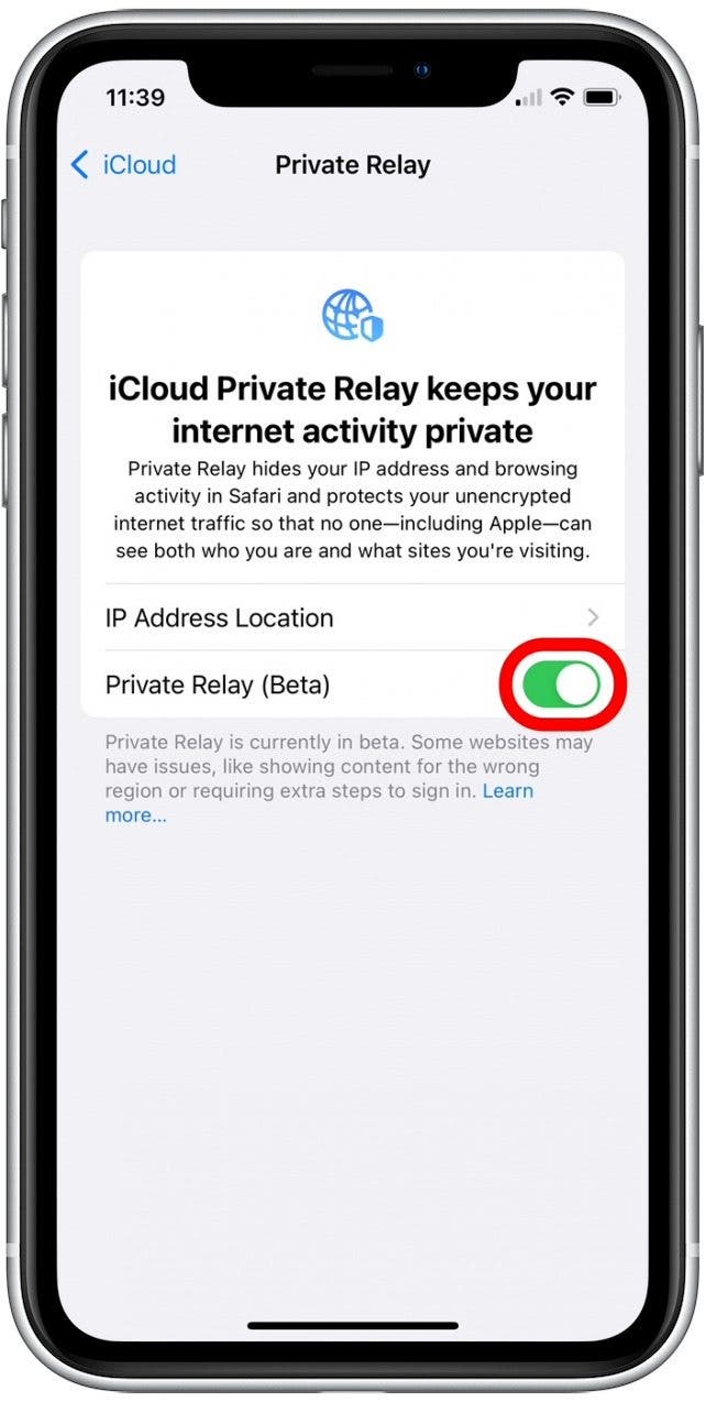 How to Solve Safari Browsing Issues by Disabling Private Relay