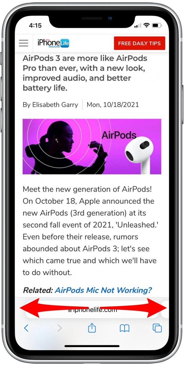 How To Rearrange Tabs In Safari On IPhone 2023 
