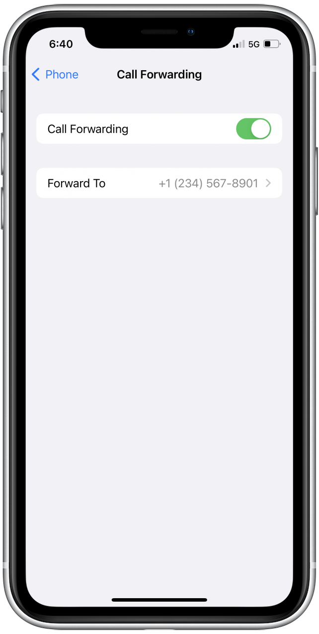 How to Forward Calls on iPhone