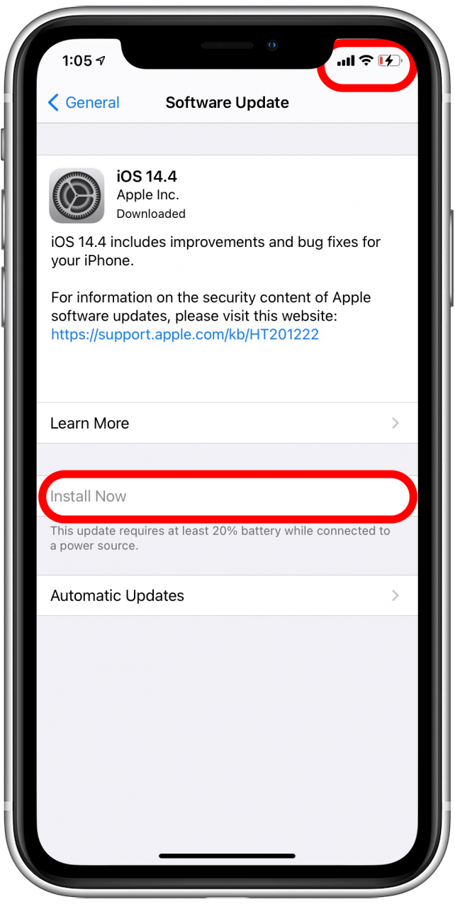 Why is Install Now Grayed Out on My iPhone or Other Apple Device?