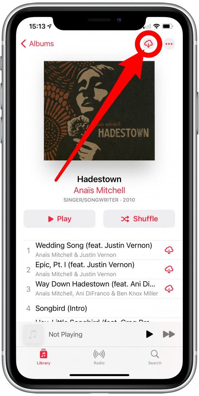 How To Download All Your Songs In Apple Music To Your Iphone Ios 15