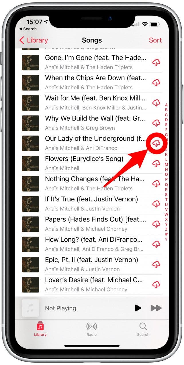 How To Download All Your Songs In Apple Music To Your Iphone Ios 15