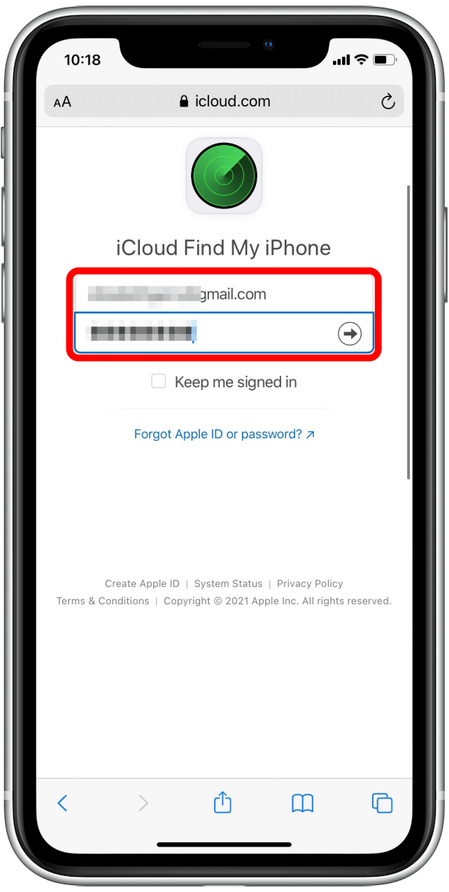 how to find my friends lost iphone