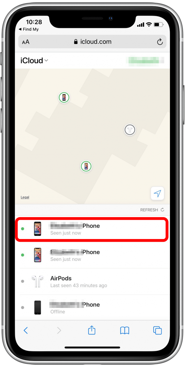 Sélectionnez le dispositif qu'ils recherchent