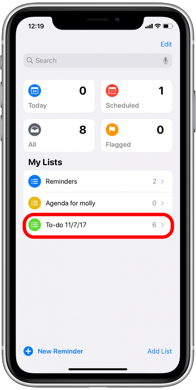 How To Share A List In Reminders On Your IPhone