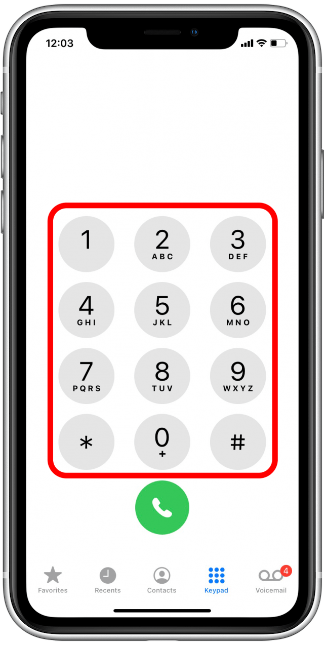 Keypad