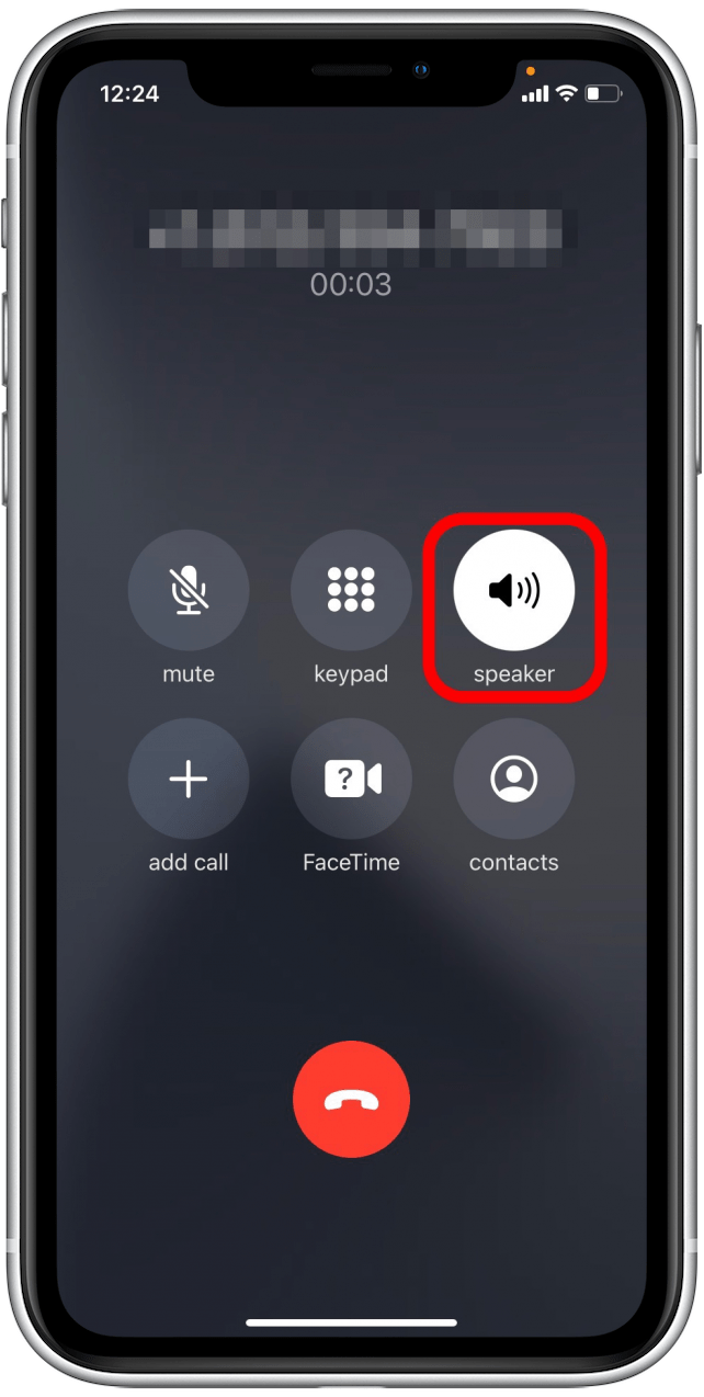 Speaker phone